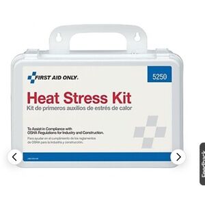 First Aid Only Heat Stress Kit, 24 People, 26 Pieces 5250